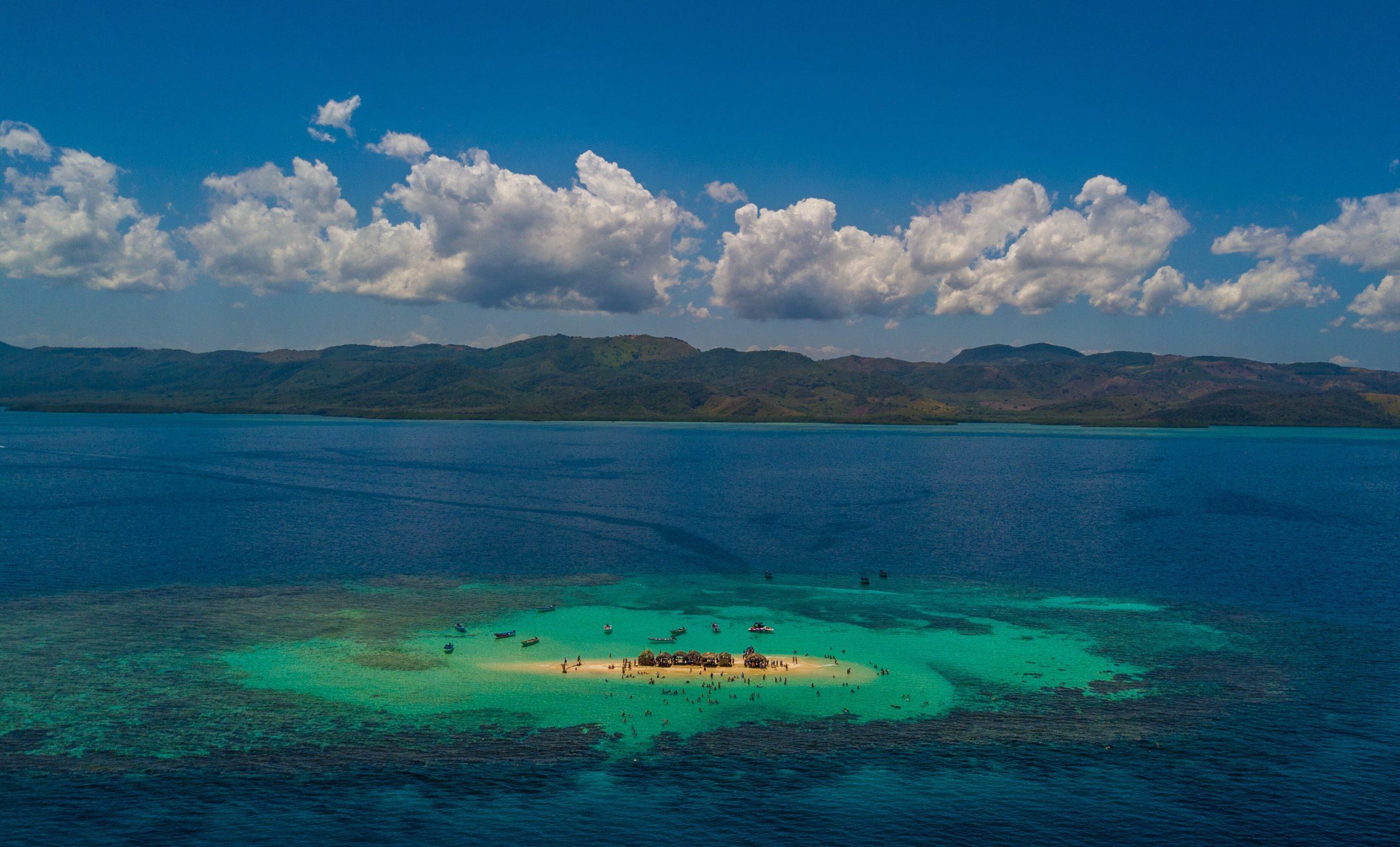Drone view of Cayo Arena
