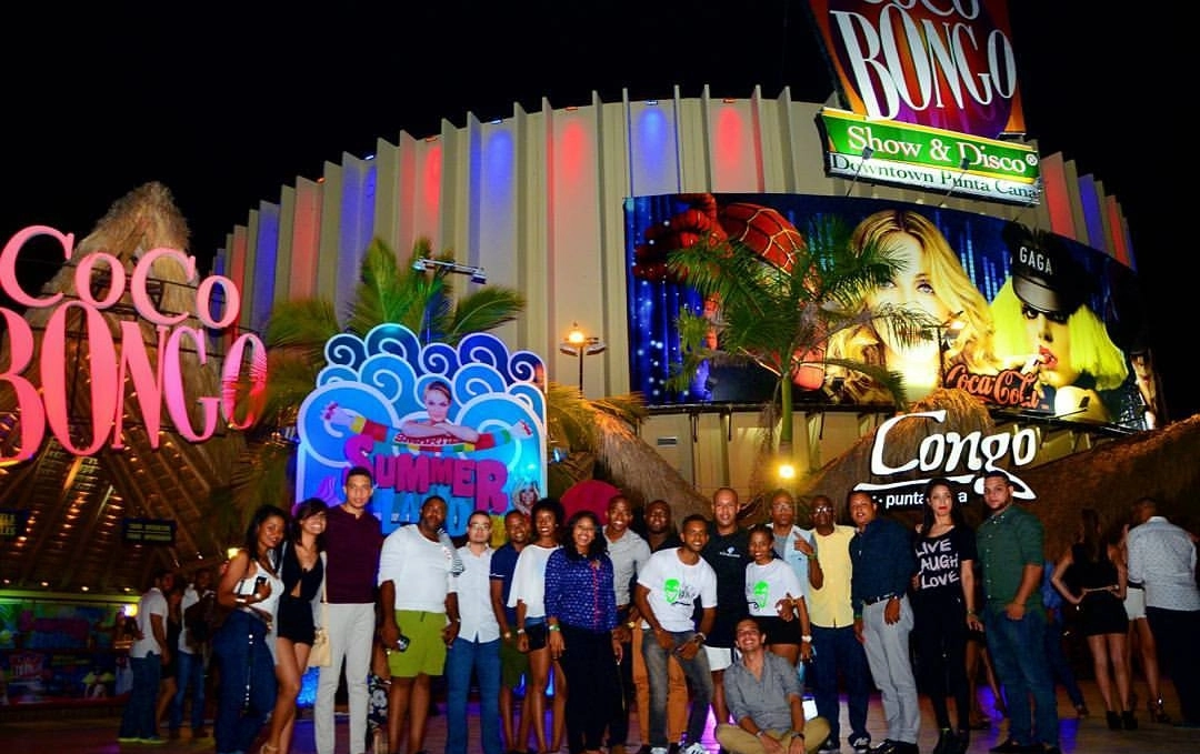 Group of visitors at Coco Bongo Punta Cana with Open Bar and Hotel/Resort Pick Up