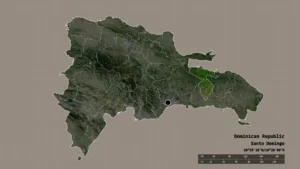Satellite map of Hato Mayor Province, Dominican Republic