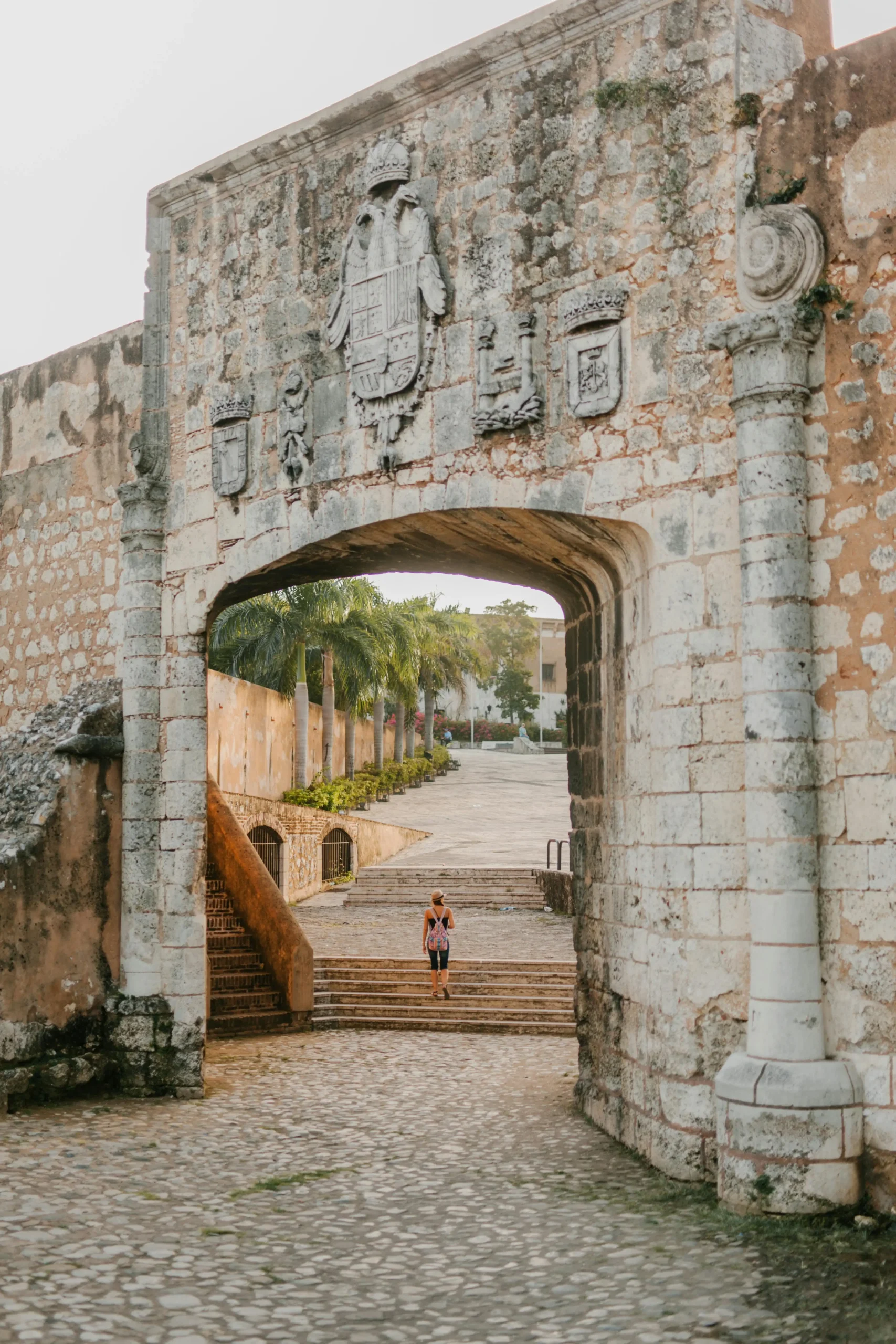Puerta de San Diego in the Colonial Zone of Santo Domingo, Dominican Republic