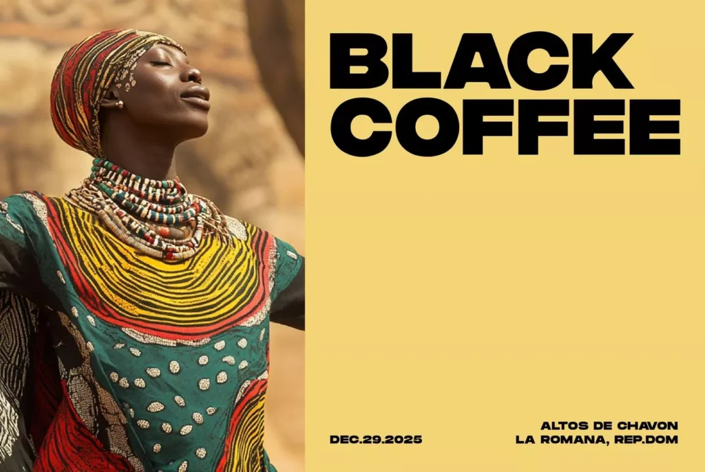 Black Coffee Concert Tour from Santo Domingo