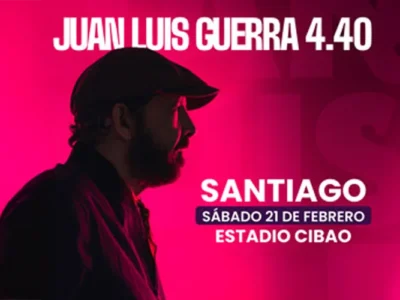 Juan Luis Guerra performing live in Santiago de los Caballeros at Estadio Cibao in the Dominican Republic