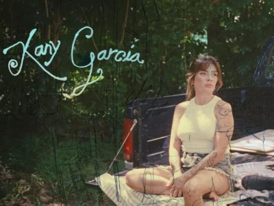 Kany García performing live in Santo Domingo at Estadio Quisqueya in the Dominican Republic